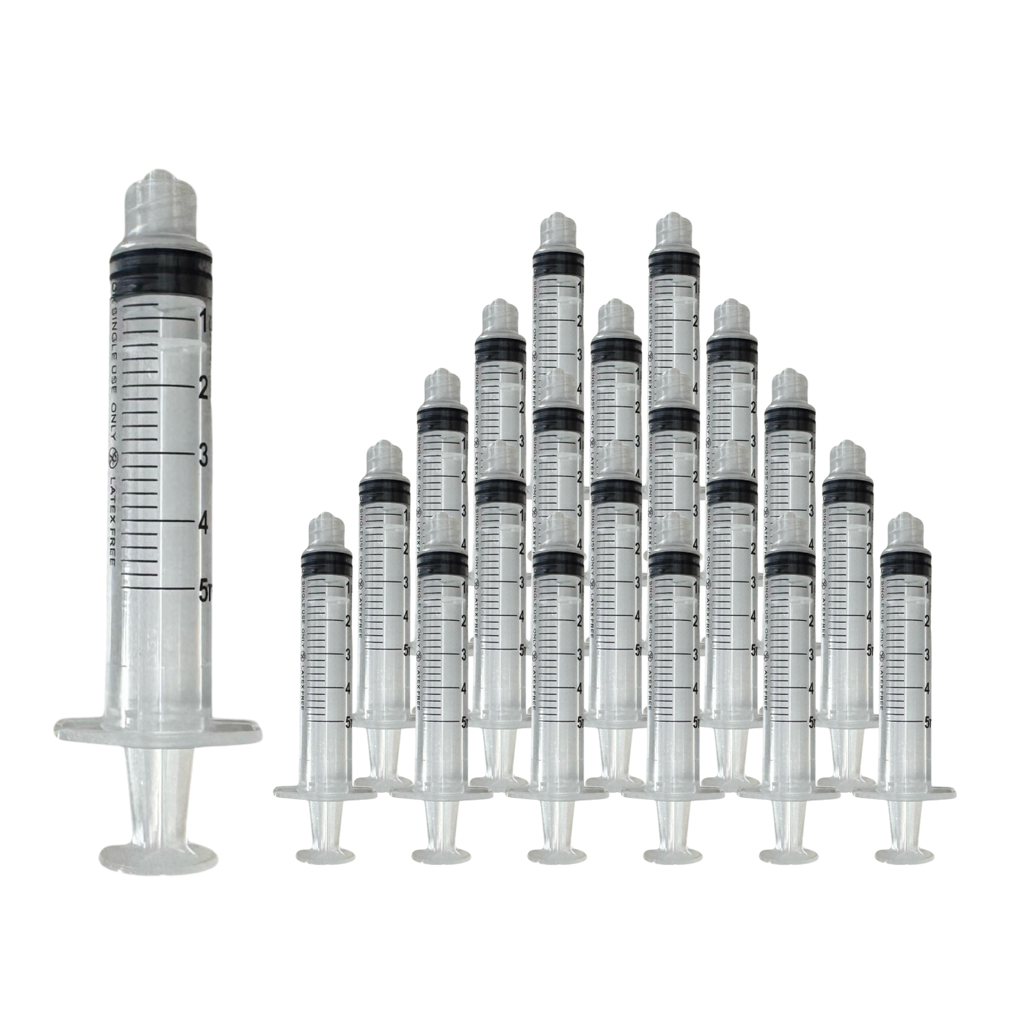 5mL Syringe – Sterile, Luer Slip, Latex-Free