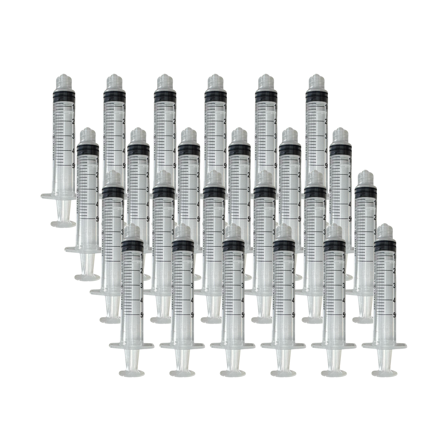 5mL Syringe – Sterile, Luer Slip, Latex-Free