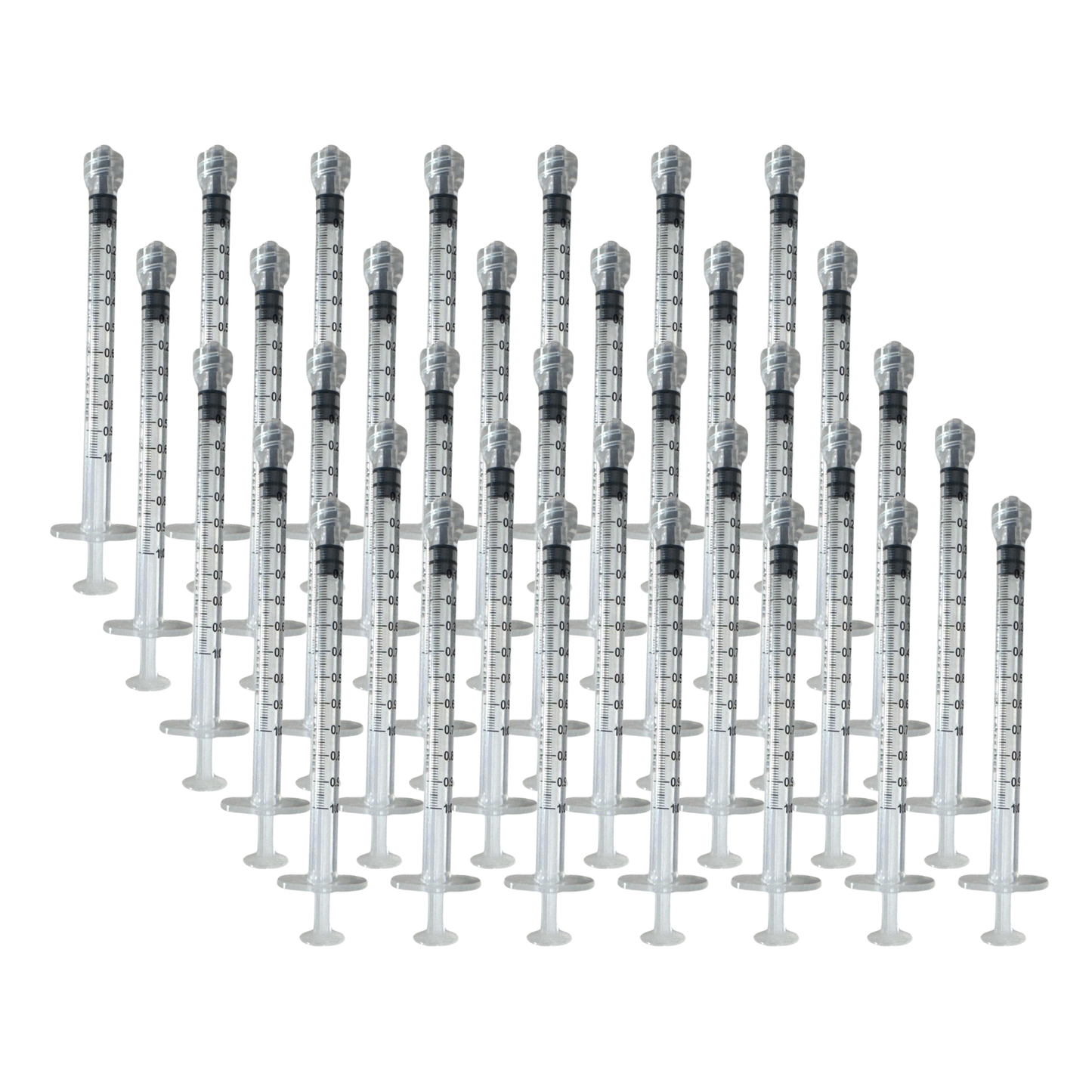 1mL Syringe – Sterile, Luer Slip, Latex-Free