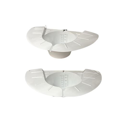 Urine Specimen Collection Pan 800ml Capacity, White