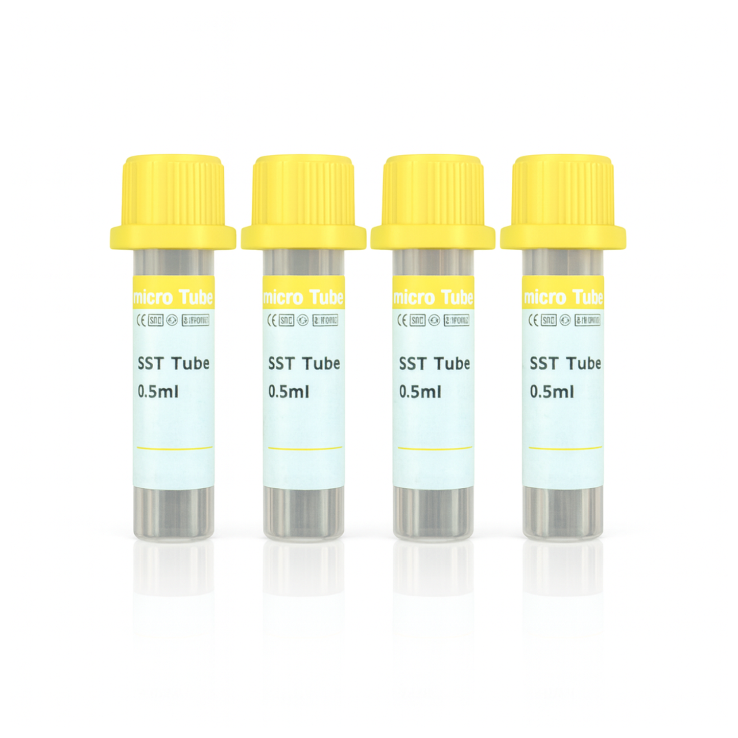 0.5mL micro serum separator yellow tube