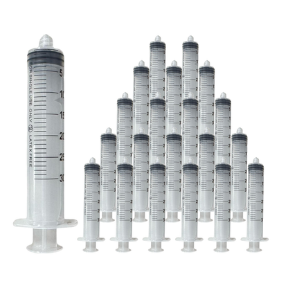 30mL Syringe – Sterile, Luer Slip, Latex-Free