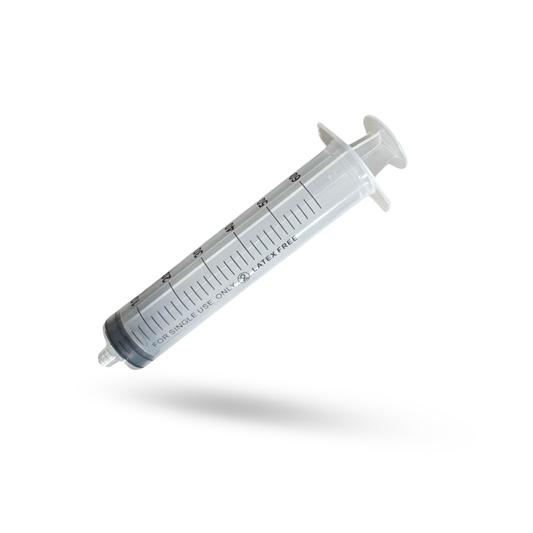 60mL Syringe – Sterile, Luer Slip, Latex-Free