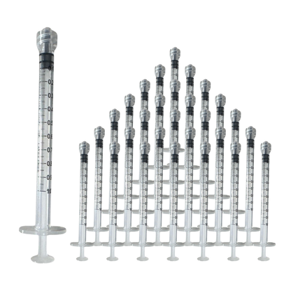 1mL Syringe – Sterile, Luer Slip, Latex-Free