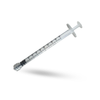1mL Syringe – Sterile, Luer Slip, Latex-Free