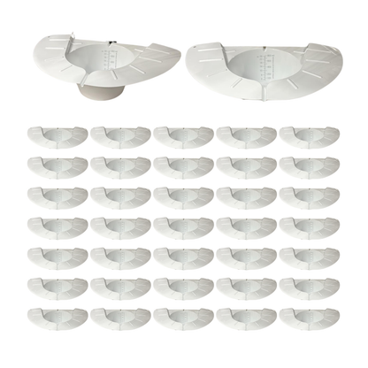 Urine Specimen Collection Pan 800ml Capacity, White