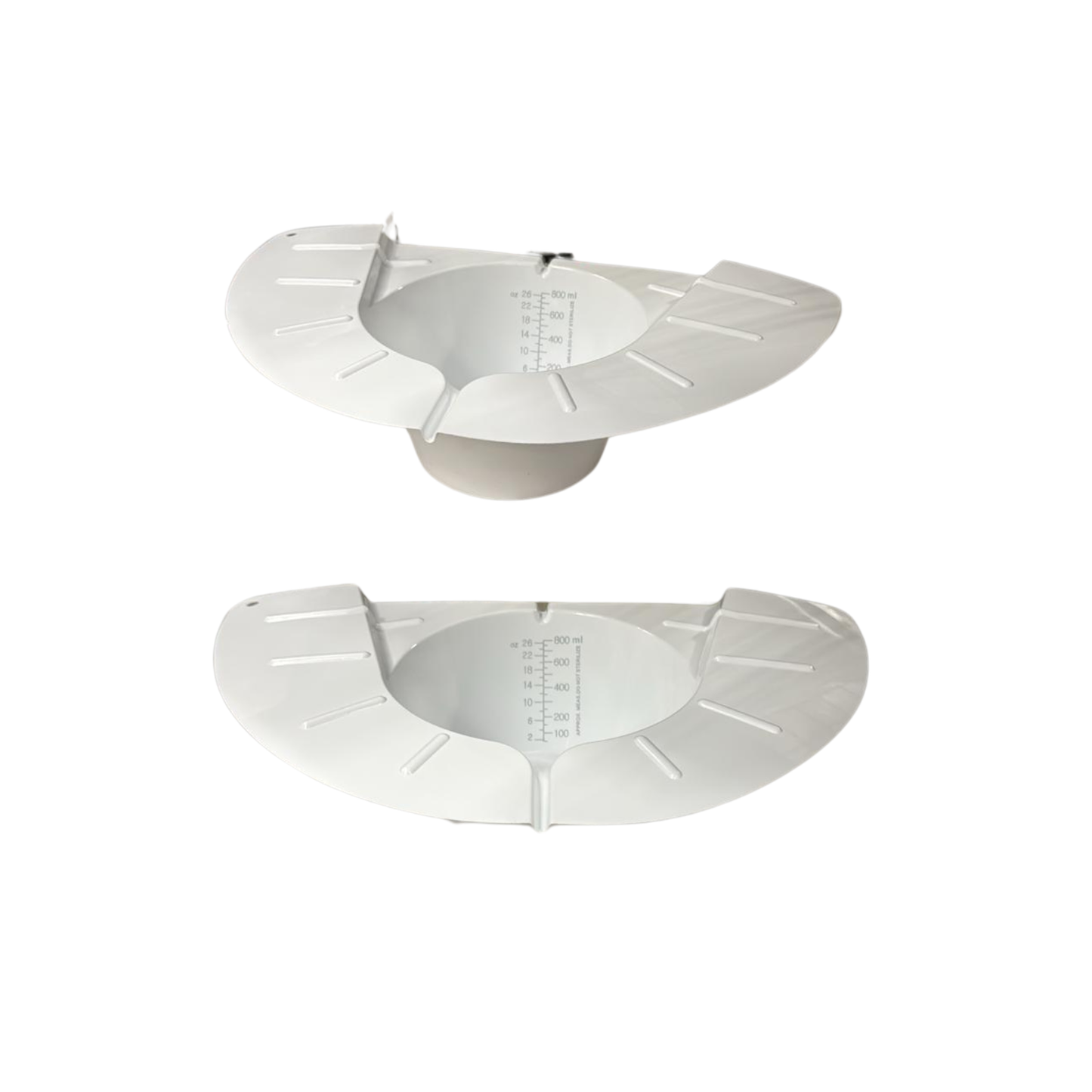 Urine Specimen Collection Pan 800ml Capacity, White