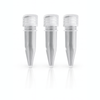 0.5ml/1.5ml Microcentrifuge Tube, Clear, Screw Cap