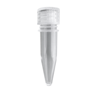 0.5ml/1.5ml Microcentrifuge Tube, Clear, Screw Cap