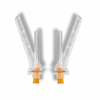 25G x 1" Safety Needle (100pcs/Pack, 1200pcs/Case)