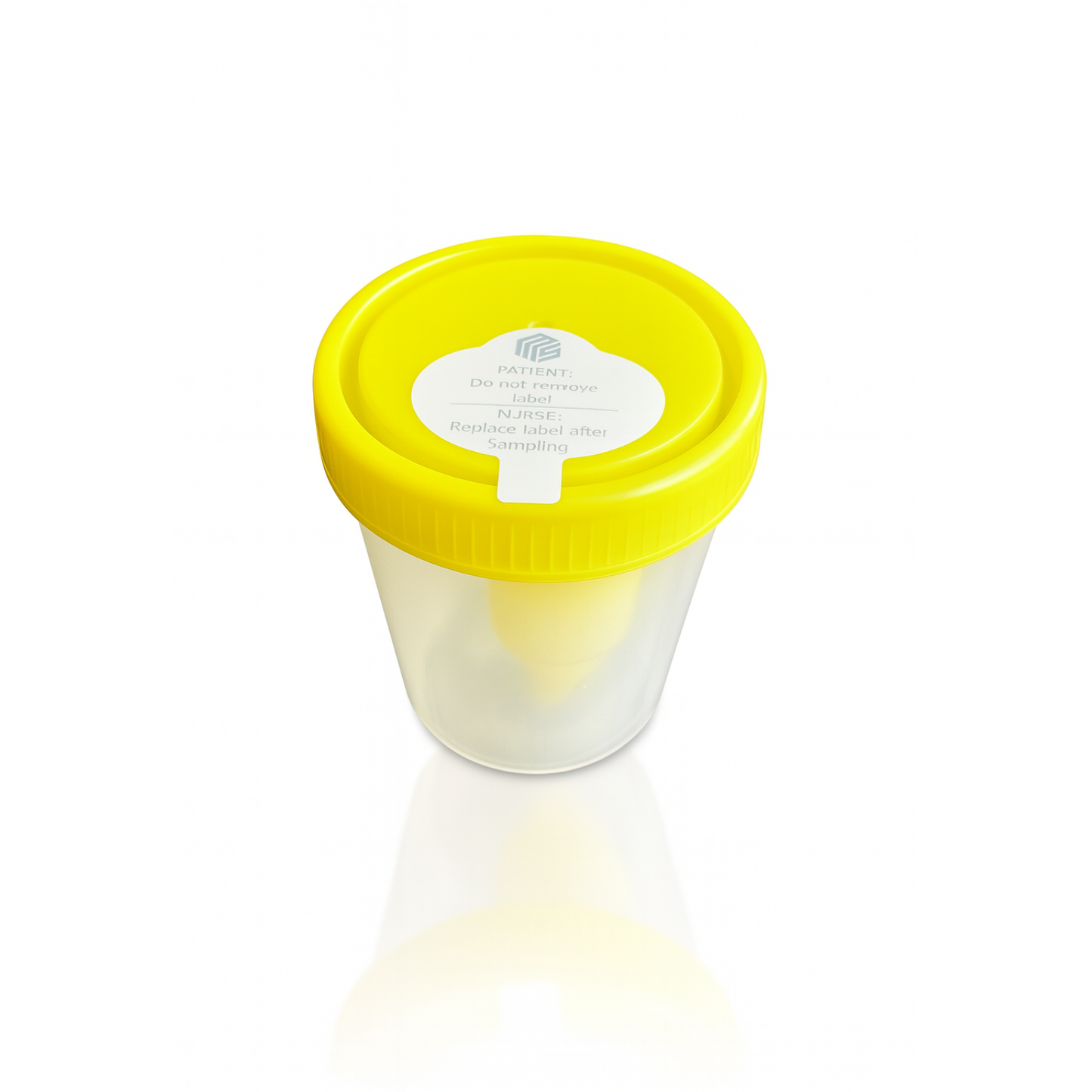 Urine Container with Integrated Transfer Device 120mL Screw Cap Unprinted Sterile, 30147