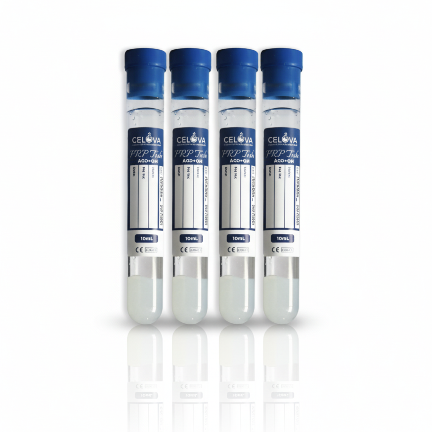 CELOVA Platelet-Rich Plasma Tubes – Gel & Anticoagulant (ACD), 10 mL, 30188