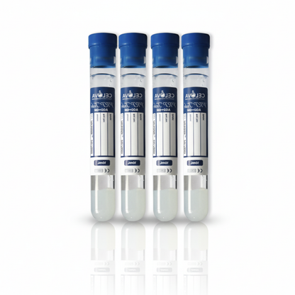 Celova Platelet-Rich Plasma (PRP) Tubes with ACD, Gel Separator. 10mL